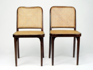 Josef Hoffmann für Thonet Vienna Wiener Geflecht original vintage condition politiert A 811/1 A811/1 1930